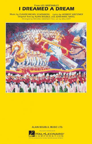 cover I Dreamed A Dream From Les Miserables Hal Leonard