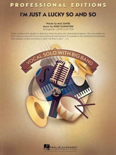 cover I'M Just A Lucky So And So  Hal Leonard