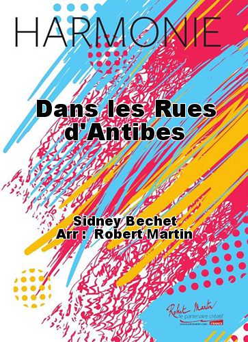 cover In the streets of Antibes Robert Martin