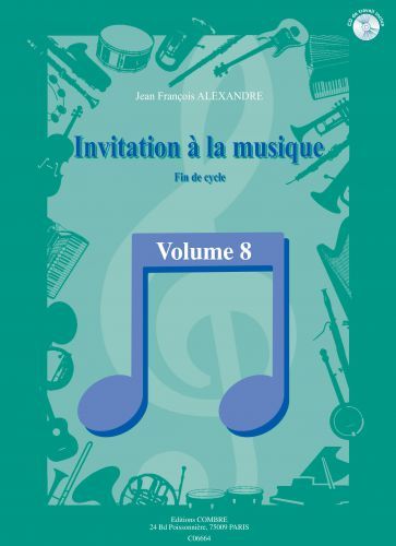 cover Invitation  la musique Vol.8 Combre