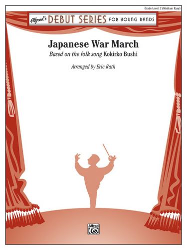 cover JAPANESE WAR MARCH Warner Alfred