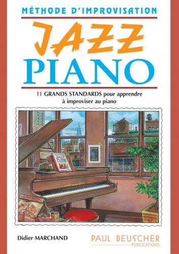 cover Jazz piano - mthode d'improvisation Paul Beuscher