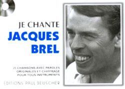 cover Je chante Brel Paul Beuscher