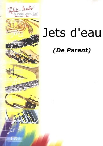 cover Jets d'Eau Editions Robert Martin