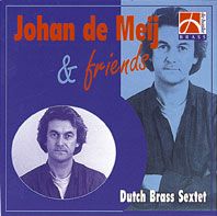 cover Johan de Meij And Friends Cd De Haske