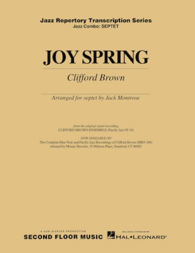 cover Joy Spring Hal Leonard