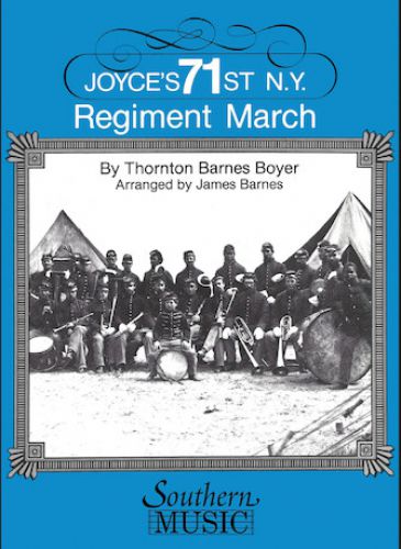 cover Joyce'S 71St N. Y. Regiment March Southern Music Company