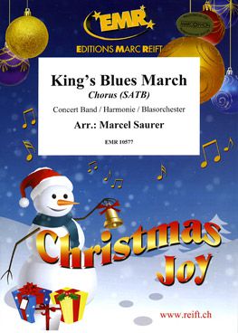 cover King's Blues March (+ Chorus SATB) Marc Reift