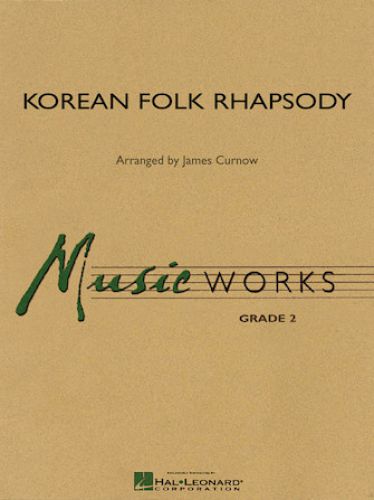 cover Korean Folk Rhapsody Hal Leonard
