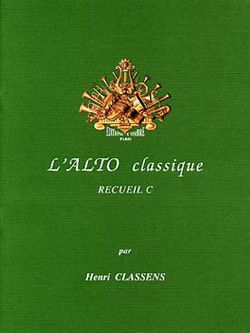 cover L'Alto classique Vol.C Combre