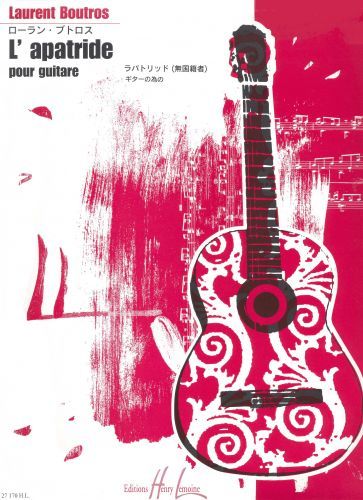 cover L'Apatride Editions Henry Lemoine