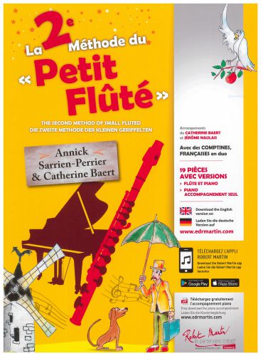 cover La 2EME METHODE DU TOUT PETIT FLUTE Robert Martin