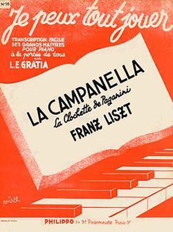 cover La Campanella (la clochette de Paganini) (JPTJ98) Combre