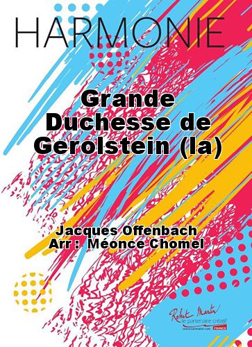 cover Grande Duchesse de Gerolstein (la) Robert Martin