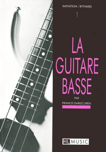 cover La guitare basse Vol.1 - Initiation et rythmes Editions Henry Lemoine