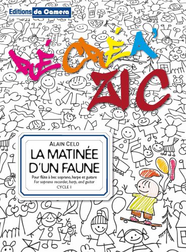 cover La matinee d'un Faune pour flute a bec, guitare et harpe DA CAMERA