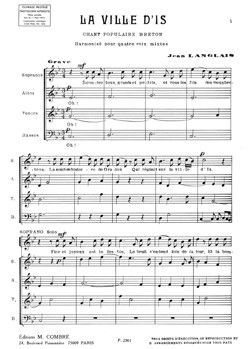 cover La Ville d'Is Combre