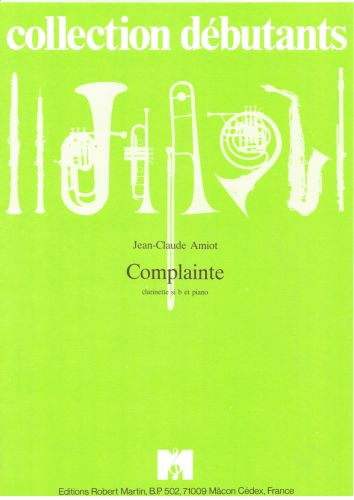 cover Lament Editions Robert Martin