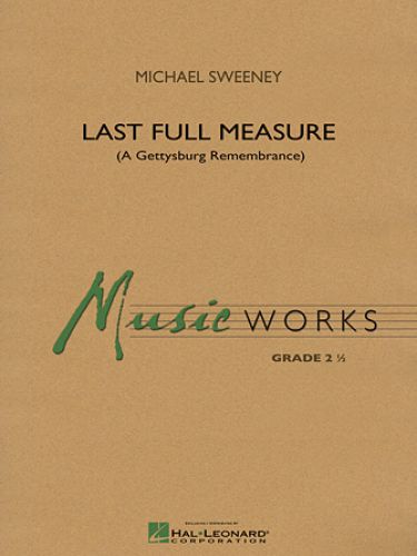 cover Last Full Measure Hal Leonard