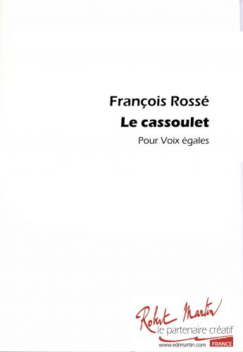 cover LE CASSOULET Robert Martin