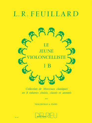 cover Le jeune violoncelliste Vol.1B Delrieu