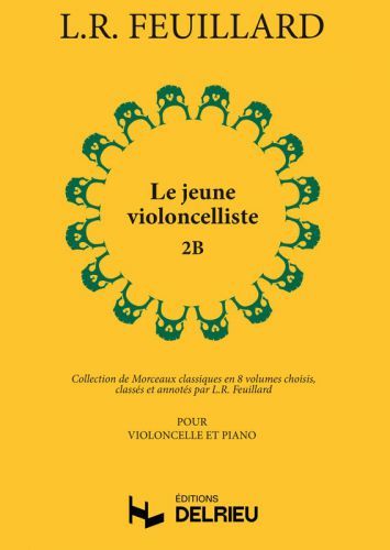 cover Le jeune violoncelliste Vol.2B Delrieu