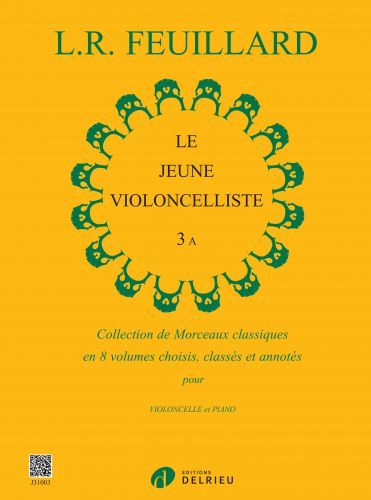 cover Le jeune violoncelliste Vol.3A Delrieu