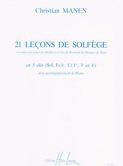 cover Leçons 5 clés (21) avec accompagnement Editions Henry Lemoine