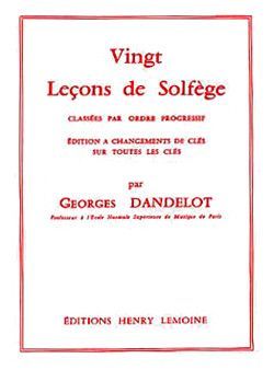 cover Leçons 7 clés (20) sans accompagnement Editions Henry Lemoine