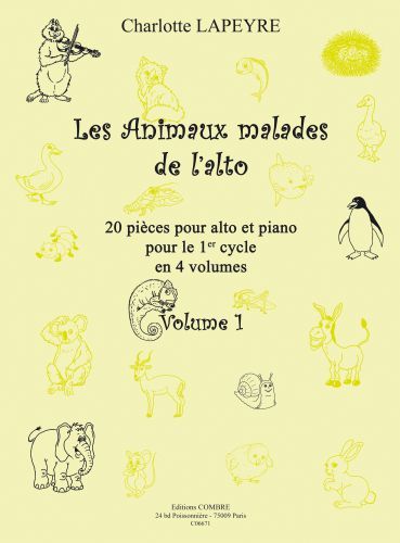 cover Les Animaux malades de l'alto Vol.1 Combre