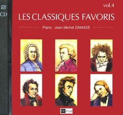 cover Les classiques favoris Vol.4 CD seul Editions Henry Lemoine