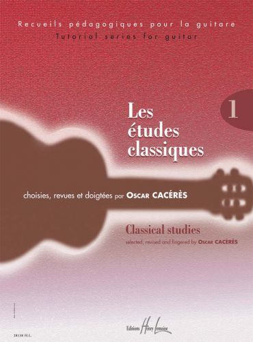 cover Les tudes classiques Vol.1 Editions Henry Lemoine