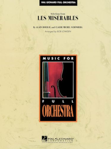 cover Les Miserables Hal Leonard