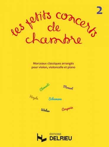 cover Les petits concerts de chambre Vol.2 Delrieu