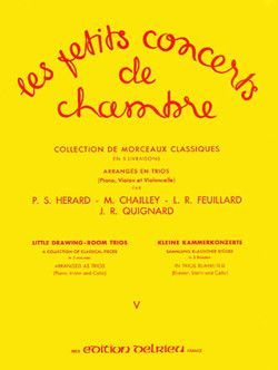 cover Les petits concerts de chambre Vol.5 Delrieu