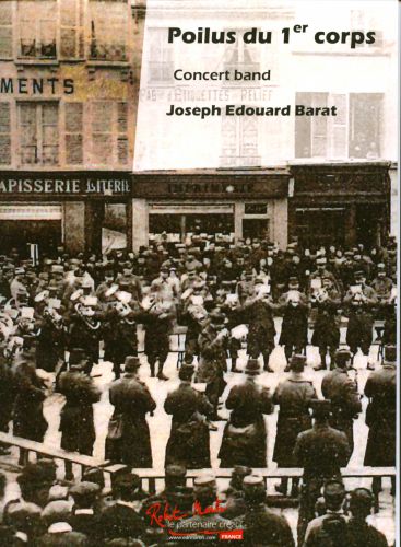 cover Les Poilus du 1er corps , drum and bugle Robert Martin
