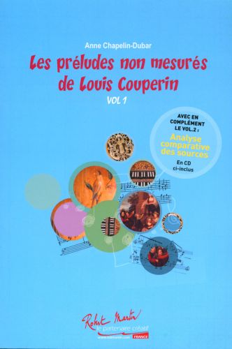 cover LES PRELUDES NON MESURES DE L COUPERIN Martin Musique