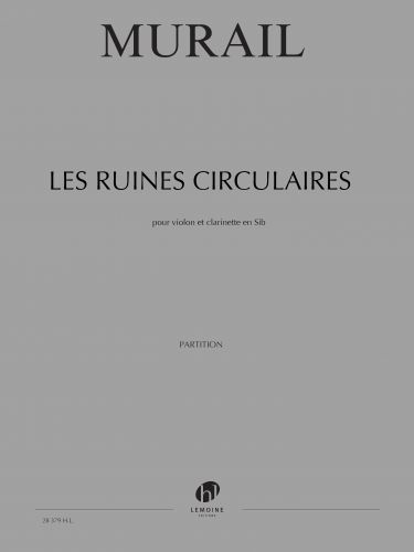 cover Les Ruines circulaires Editions Henry Lemoine