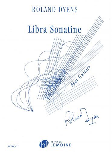 cover Libra Sonatine Editions Henry Lemoine