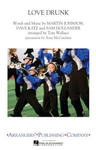 cover Love Drunk - Marching Band Arrangers' Publishing Company
