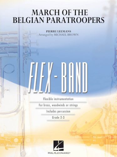 cover March of the Belgian Paratroopers Hal Leonard