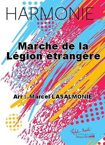 cover Marche de la Lgion trangre Martin Musique