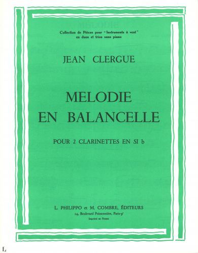 cover Mlodie - En balancelle Combre