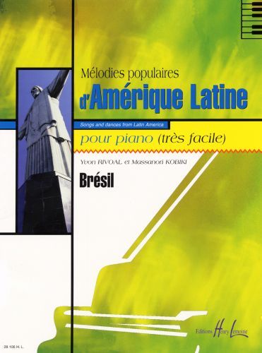cover M�lodies populaires d'Am�rique latine Vol.Br�sil Editions Henry Lemoine