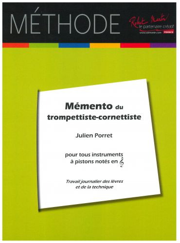 cover Memento du Trompettiste Editions Robert Martin