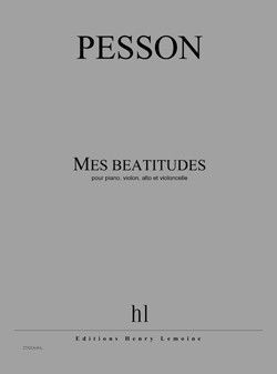 cover Mes batitudes Editions Henry Lemoine