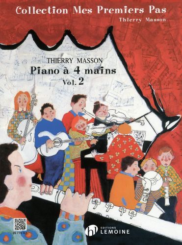 cover Mes premiers pas  quatre mains Vol.2 Editions Henry Lemoine