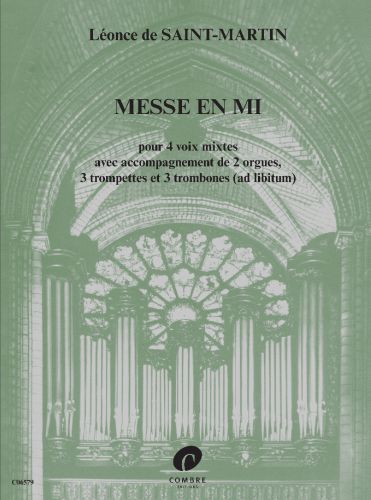 cover Messe en Mi Op.13 Combre