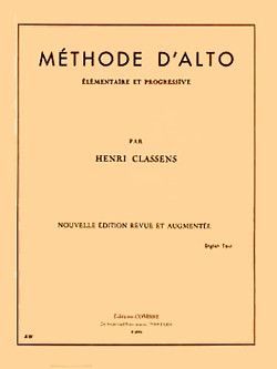 cover Mthode d'alto (lmentaire et progressive) Combre