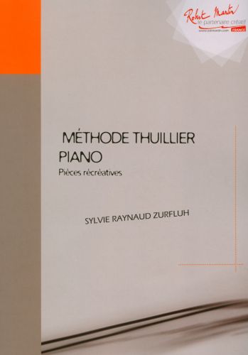 cover Methode de piano PIECES RECREATIVES Editions Robert Martin